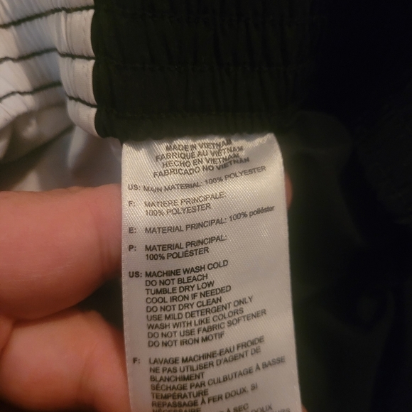 Adidas Black and White Athletic Shorts S - Picture 3 of 4